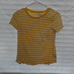Striped yellow shirt